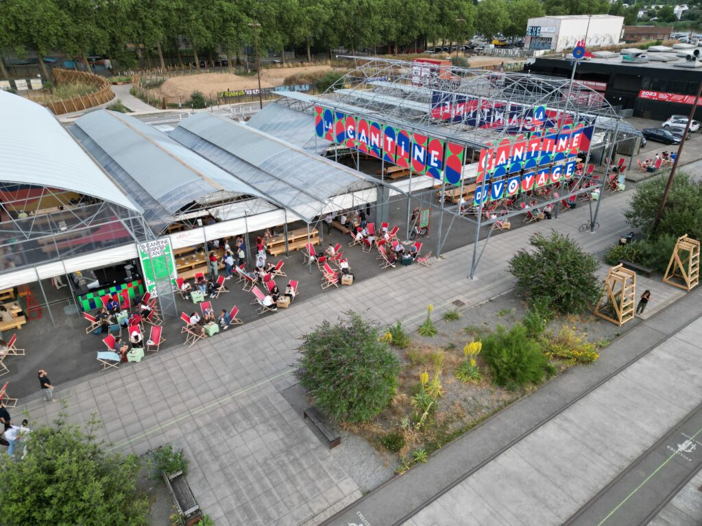 Événement à la cantine du voyage à Nantes
